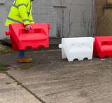 1m Water Filled Traffic Separator - Single