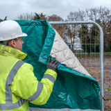Temporary Heras Fence Acoustic Noise Barrier