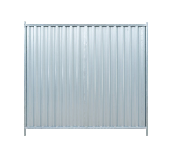 Steel Site Hoarding Panel - 2m – tradefence