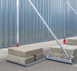 Steel Site Hoarding Anti-Trip Set - 2m