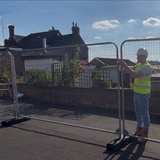 Round-Top Temporary Heras Fence Set