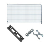 Round-Top Temporary Heras Fence Set